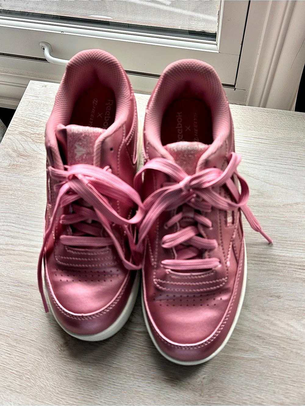 Reebok Classic x Heelys metallic Pink Sneakers US 7 / UK 5 / EUR 39